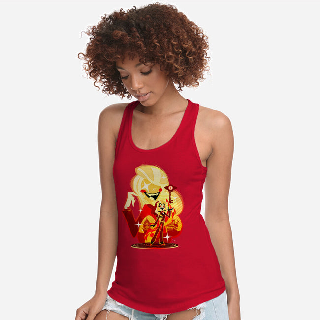 The Princess Of Hell-Womens-Racerback-Tank-hypertwenty