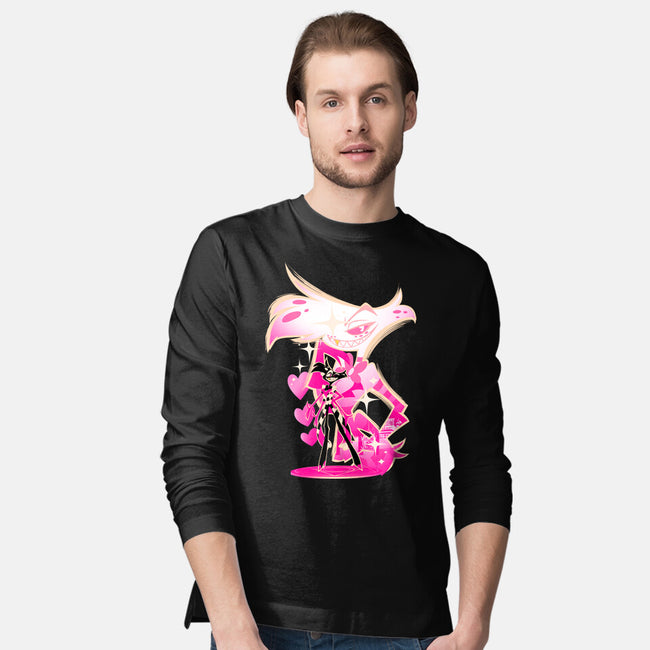 Angel Prankster-Mens-Long Sleeved-Tee-hypertwenty