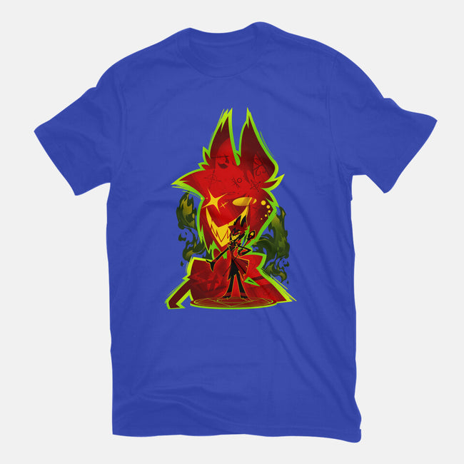 The Radio Demon-Womens-Fitted-Tee-hypertwenty