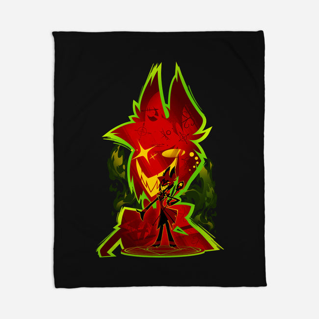 The Radio Demon-None-Fleece-Blanket-hypertwenty