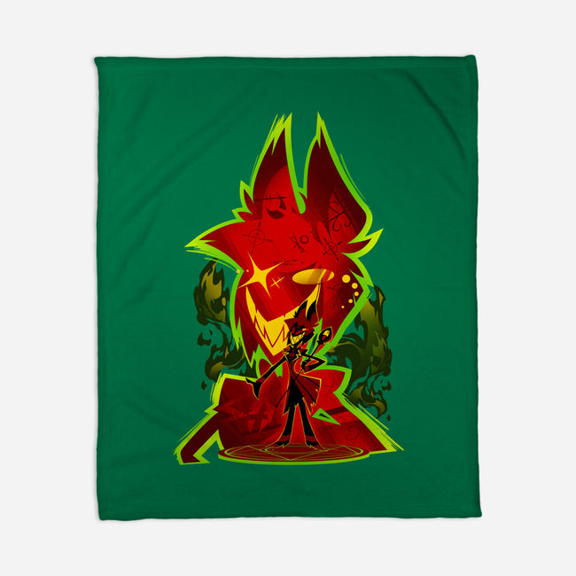 The Radio Demon-None-Fleece-Blanket-hypertwenty