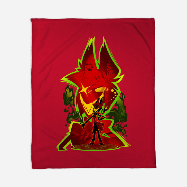 The Radio Demon-None-Fleece-Blanket-hypertwenty