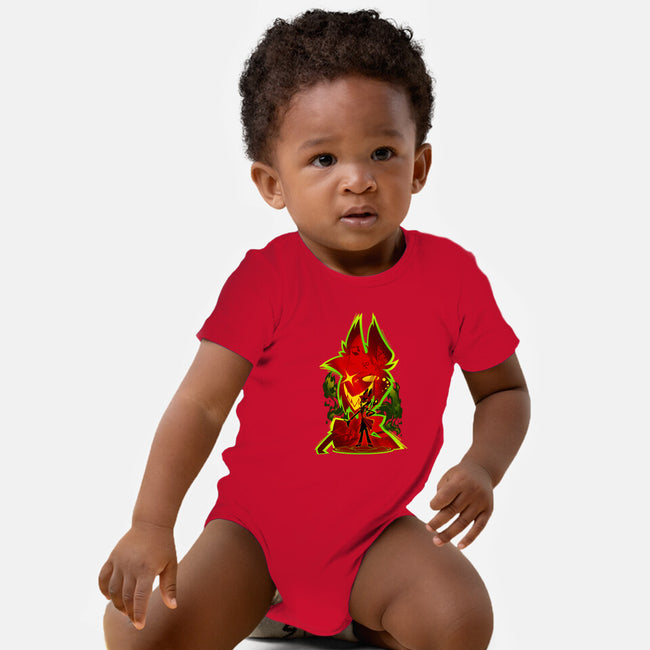 The Radio Demon-Baby-Basic-Onesie-hypertwenty