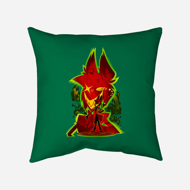 The Radio Demon-None-Removable Cover w Insert-Throw Pillow-hypertwenty