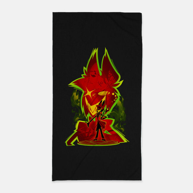 The Radio Demon-None-Beach-Towel-hypertwenty