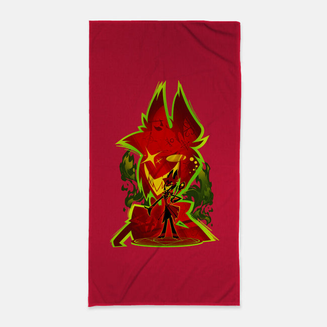 The Radio Demon-None-Beach-Towel-hypertwenty