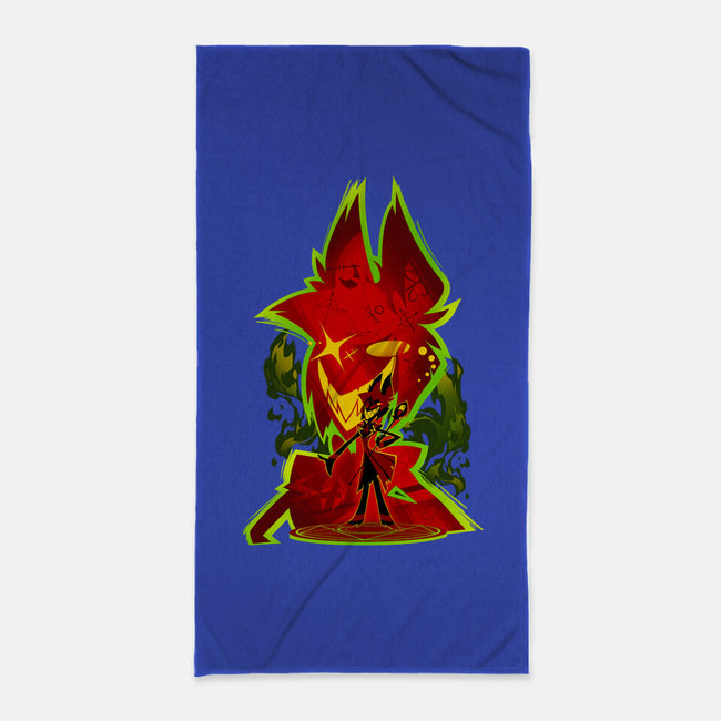 The Radio Demon-None-Beach-Towel-hypertwenty