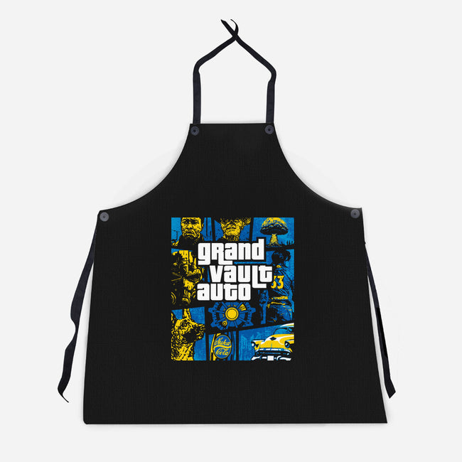 Grand Vault Auto-Unisex-Kitchen-Apron-dalethesk8er