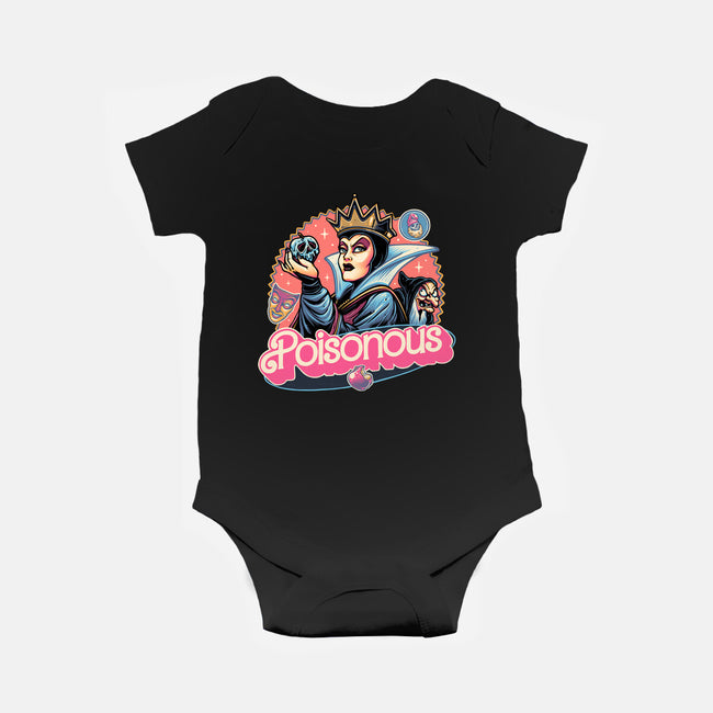 The Poison Queen-Baby-Basic-Onesie-glitchygorilla