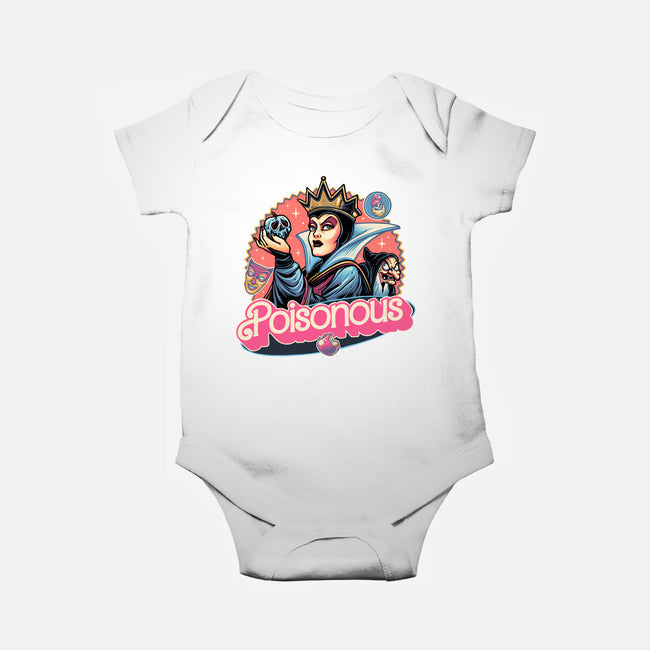 The Poison Queen-Baby-Basic-Onesie-glitchygorilla