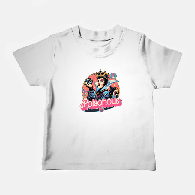 The Poison Queen-Baby-Basic-Tee-glitchygorilla