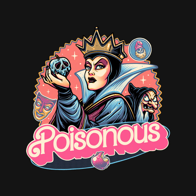 The Poison Queen-None-Removable Cover-Throw Pillow-glitchygorilla