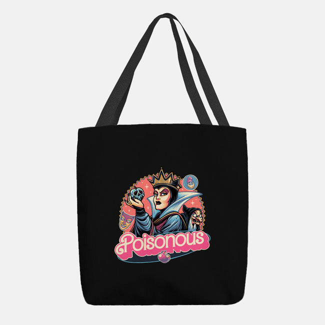 The Poison Queen-None-Basic Tote-Bag-glitchygorilla