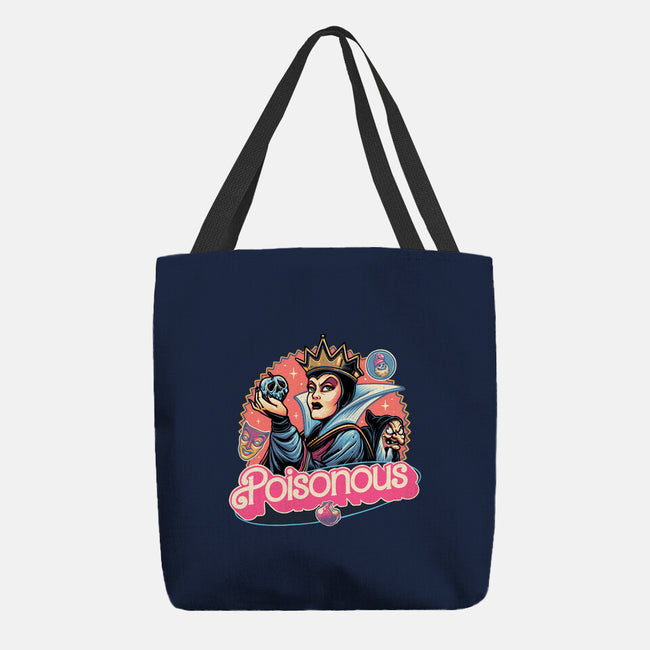 The Poison Queen-None-Basic Tote-Bag-glitchygorilla