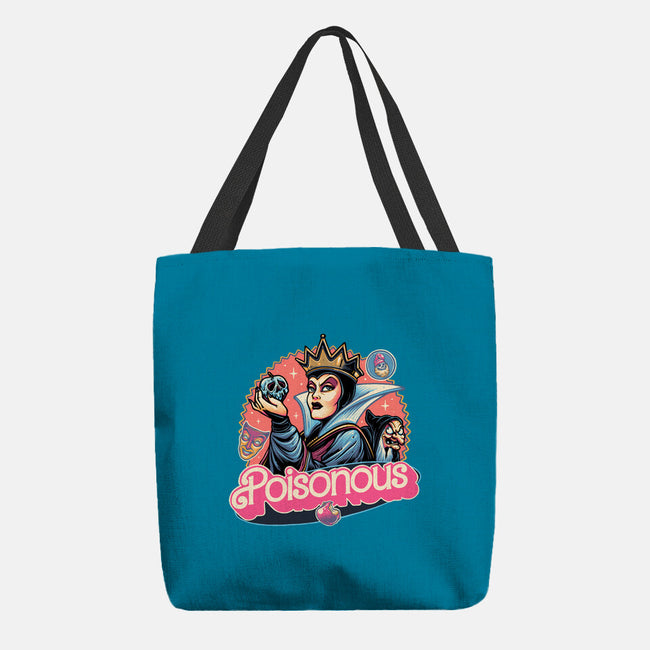 The Poison Queen-None-Basic Tote-Bag-glitchygorilla