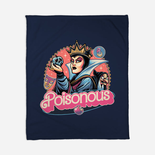 The Poison Queen-None-Fleece-Blanket-glitchygorilla