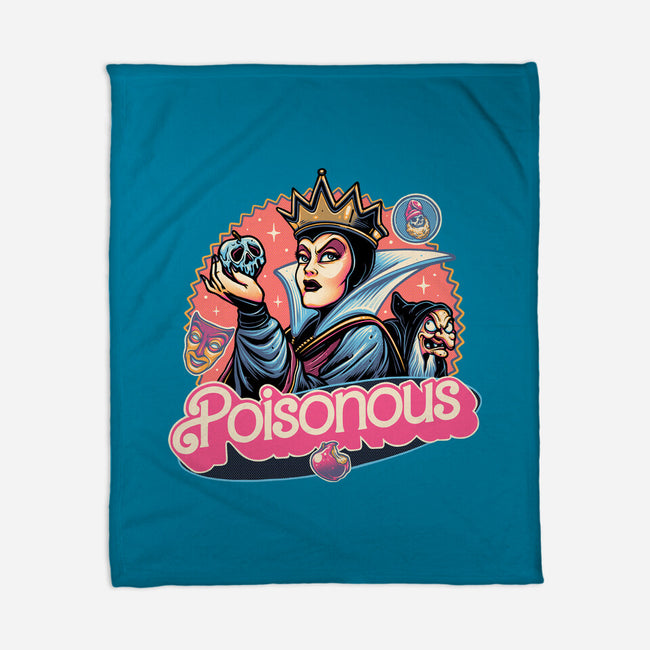 The Poison Queen-None-Fleece-Blanket-glitchygorilla