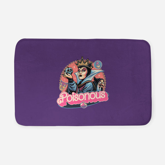 The Poison Queen-None-Memory Foam-Bath Mat-glitchygorilla