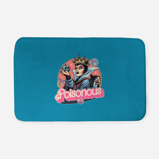 The Poison Queen-None-Memory Foam-Bath Mat-glitchygorilla