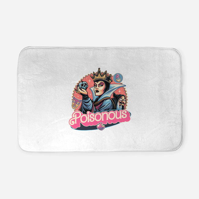 The Poison Queen-None-Memory Foam-Bath Mat-glitchygorilla