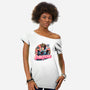 The Poison Queen-Womens-Off Shoulder-Tee-glitchygorilla