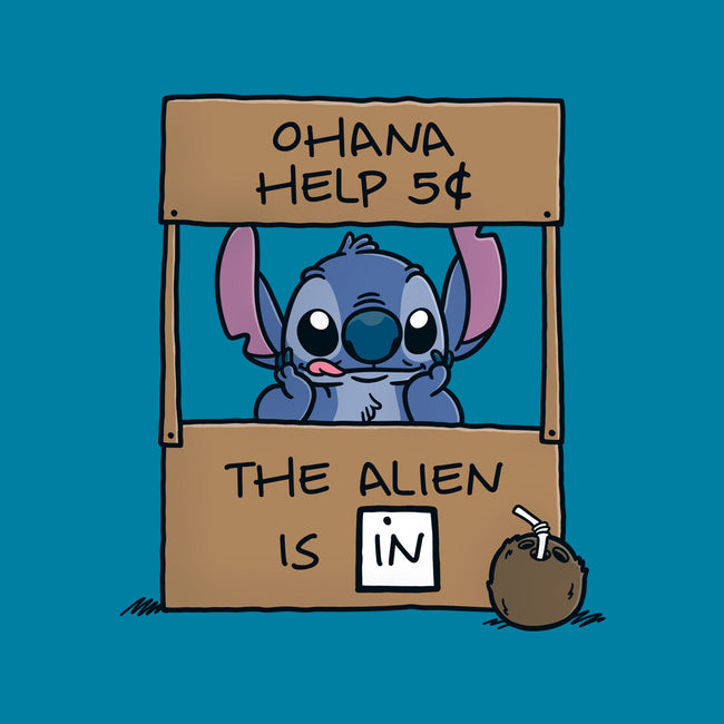 Ohana Help-None-Glossy-Sticker-Barbadifuoco