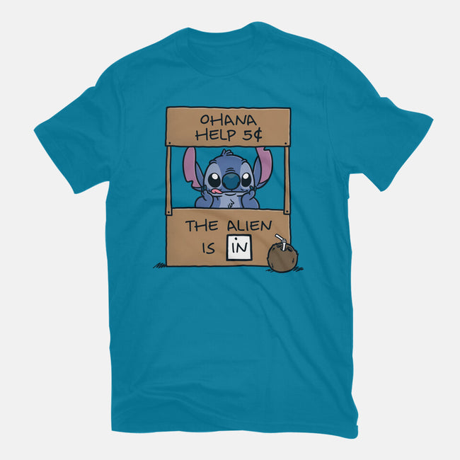 Ohana Help-Unisex-Basic-Tee-Barbadifuoco