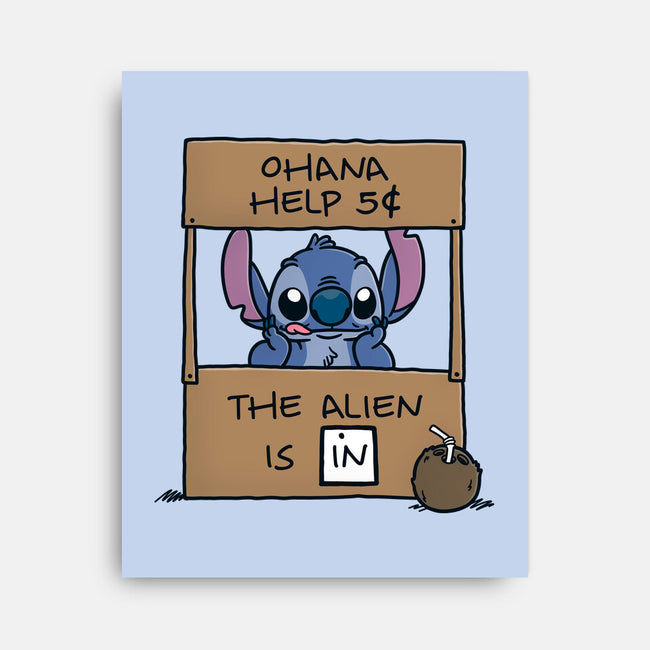 Ohana Help-None-Stretched-Canvas-Barbadifuoco