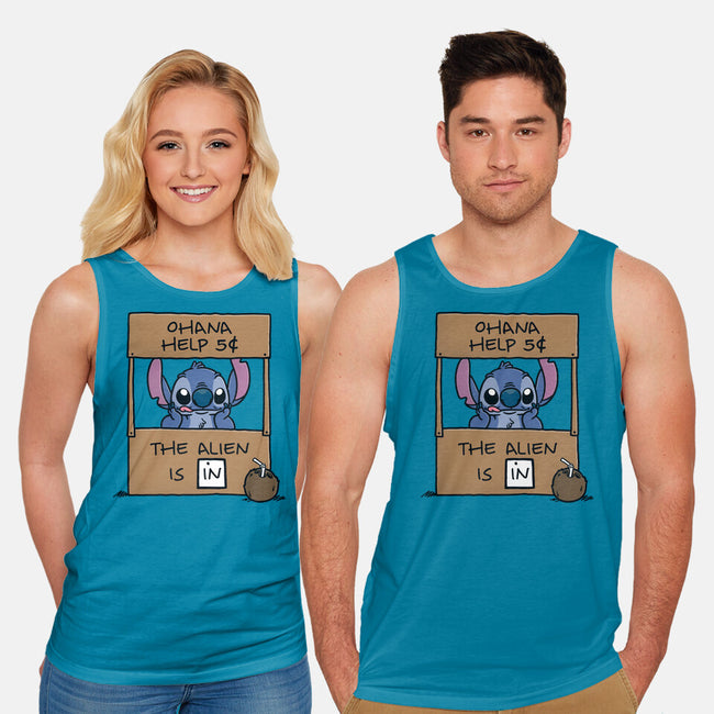 Ohana Help-Unisex-Basic-Tank-Barbadifuoco