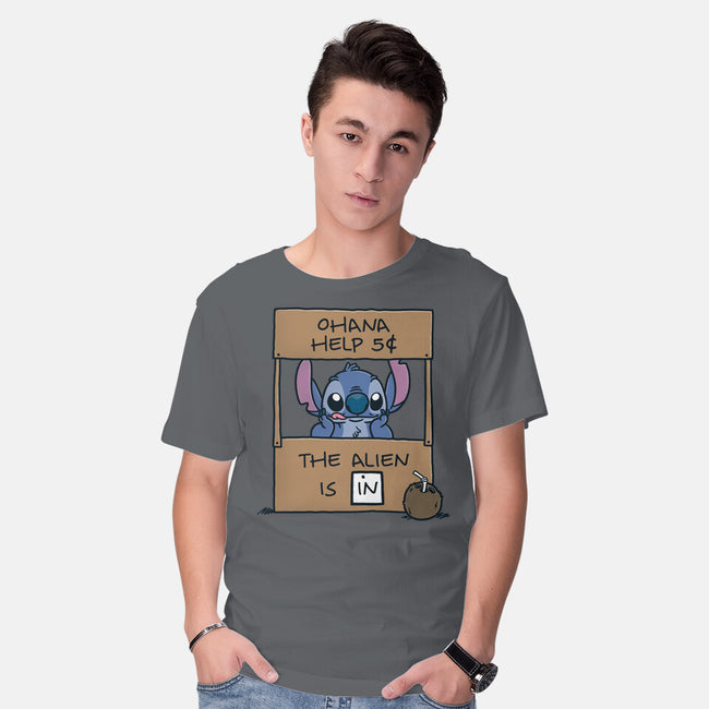 Ohana Help-Mens-Basic-Tee-Barbadifuoco