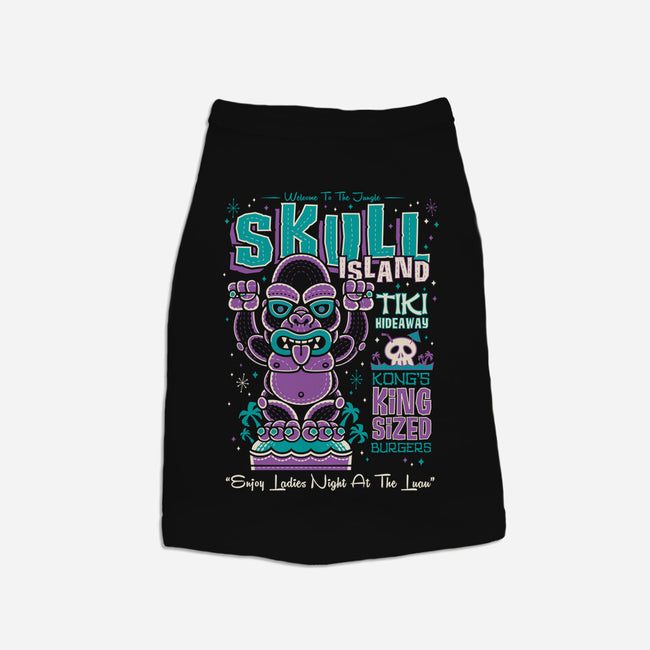 Skull Island Tiki-Dog-Basic-Pet Tank-Nemons