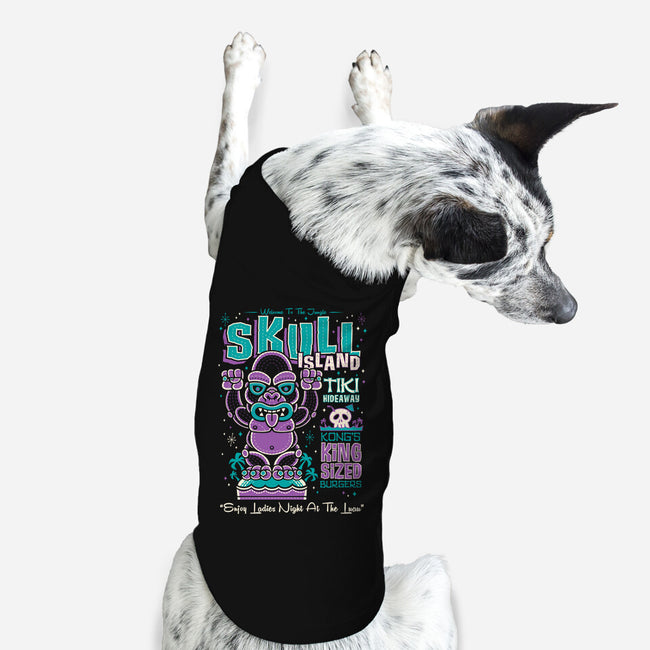 Skull Island Tiki-Dog-Basic-Pet Tank-Nemons