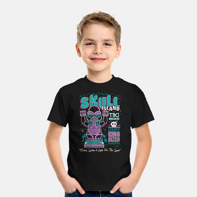 Skull Island Tiki-Youth-Basic-Tee-Nemons