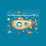 Beagle Submarine-None-Beach-Towel-erion_designs