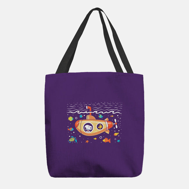 Beagle Submarine-None-Basic Tote-Bag-erion_designs