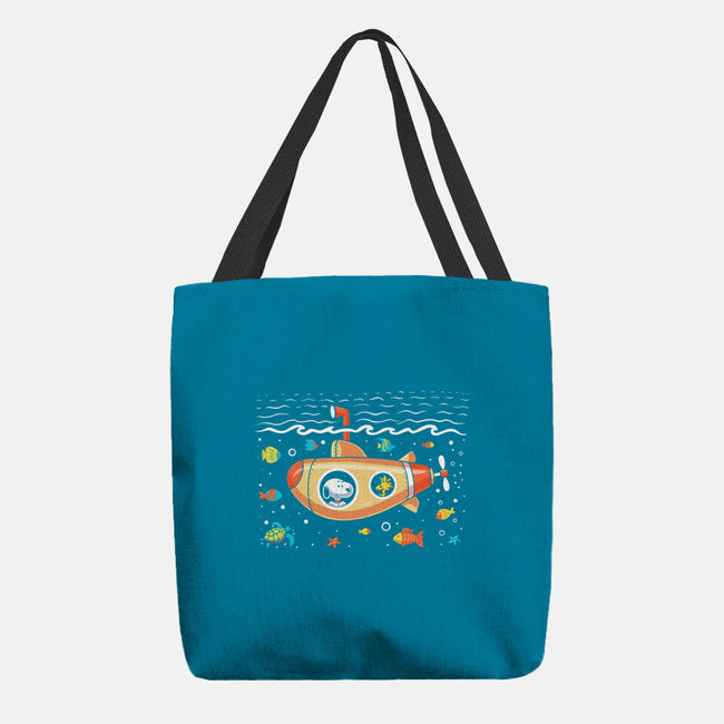 Beagle Submarine-None-Basic Tote-Bag-erion_designs