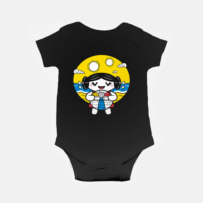 Summer Princess-Baby-Basic-Onesie-krisren28