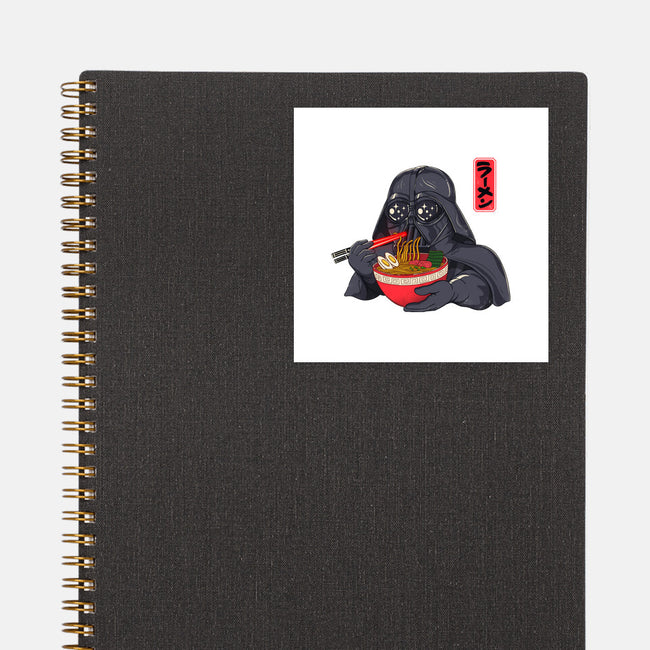 Darth Ramen-None-Glossy-Sticker-alfbocreative