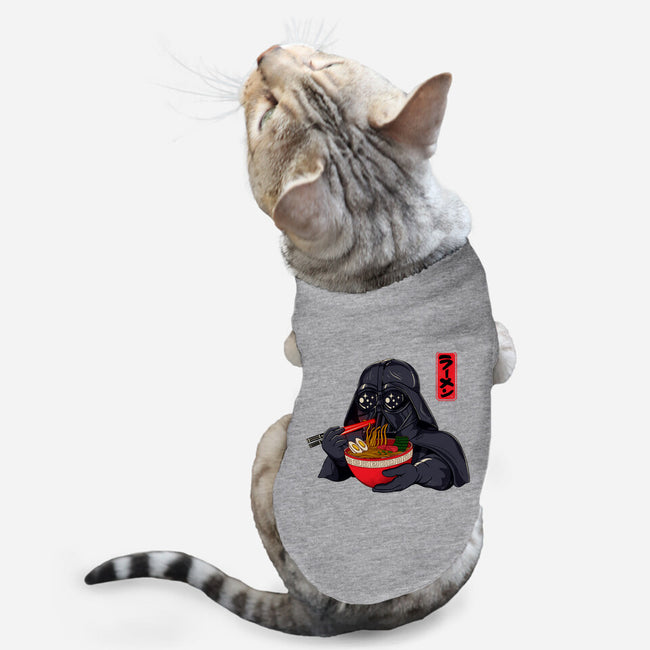 Darth Ramen-Cat-Basic-Pet Tank-alfbocreative