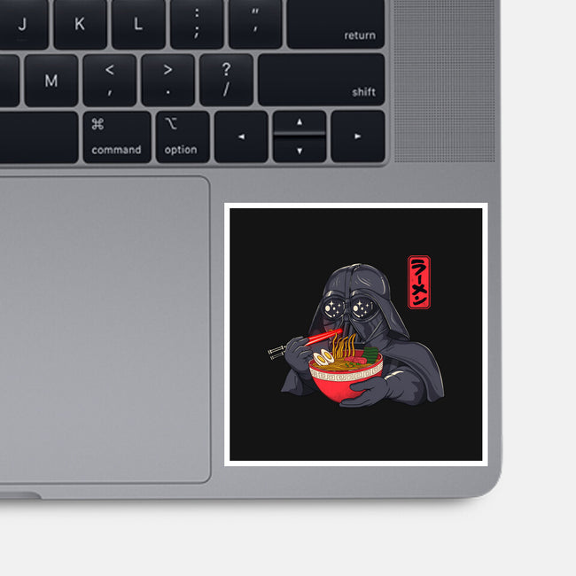 Darth Ramen-None-Glossy-Sticker-alfbocreative