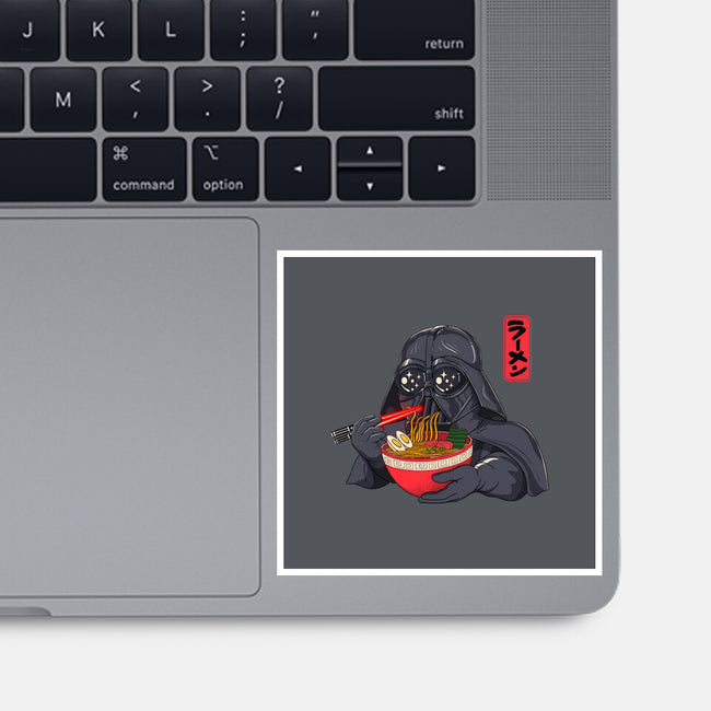 Darth Ramen-None-Glossy-Sticker-alfbocreative