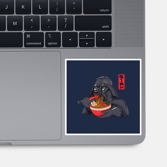 Darth Ramen-None-Glossy-Sticker-alfbocreative