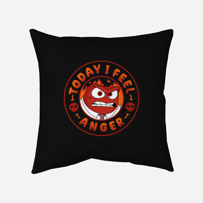 Today I Feel Anger-None-Removable Cover-Throw Pillow-Tri haryadi