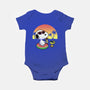 Beagle Summer Time-Baby-Basic-Onesie-Astrobot Invention