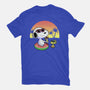 Beagle Summer Time-Womens-Fitted-Tee-Astrobot Invention