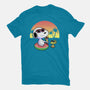 Beagle Summer Time-Mens-Premium-Tee-Astrobot Invention