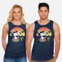 Beagle Summer Time-Unisex-Basic-Tank-Astrobot Invention