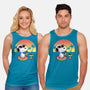 Beagle Summer Time-Unisex-Basic-Tank-Astrobot Invention