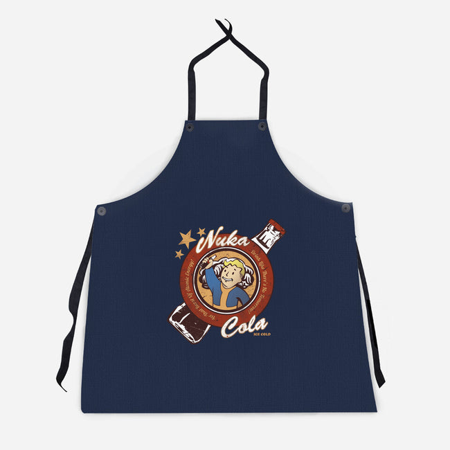 Drink Nuka Cola-Unisex-Kitchen-Apron-Coconut_Design