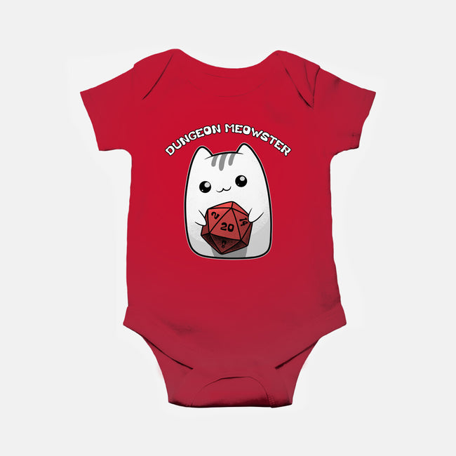 A Dungeon Meowster-Baby-Basic-Onesie-Astrobot Invention